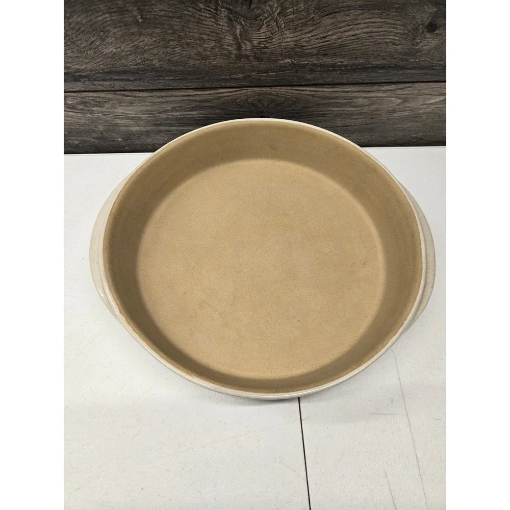 Pampered Chef Family Heritage Stoneware Deep Dish Baker New Traditions 11 Inch